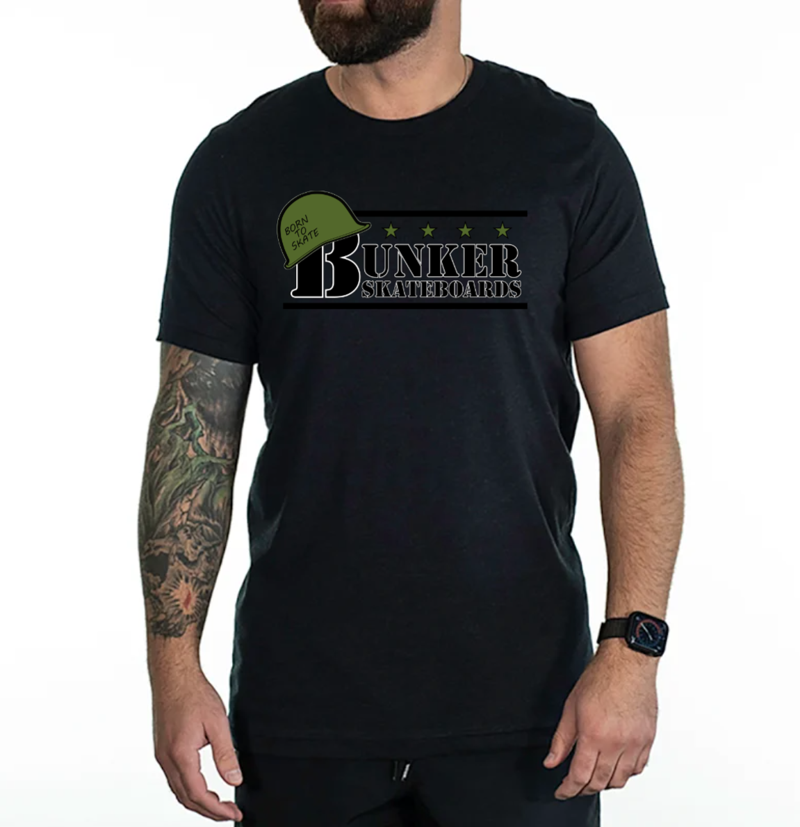 "Born to Skate" Full Logo T's